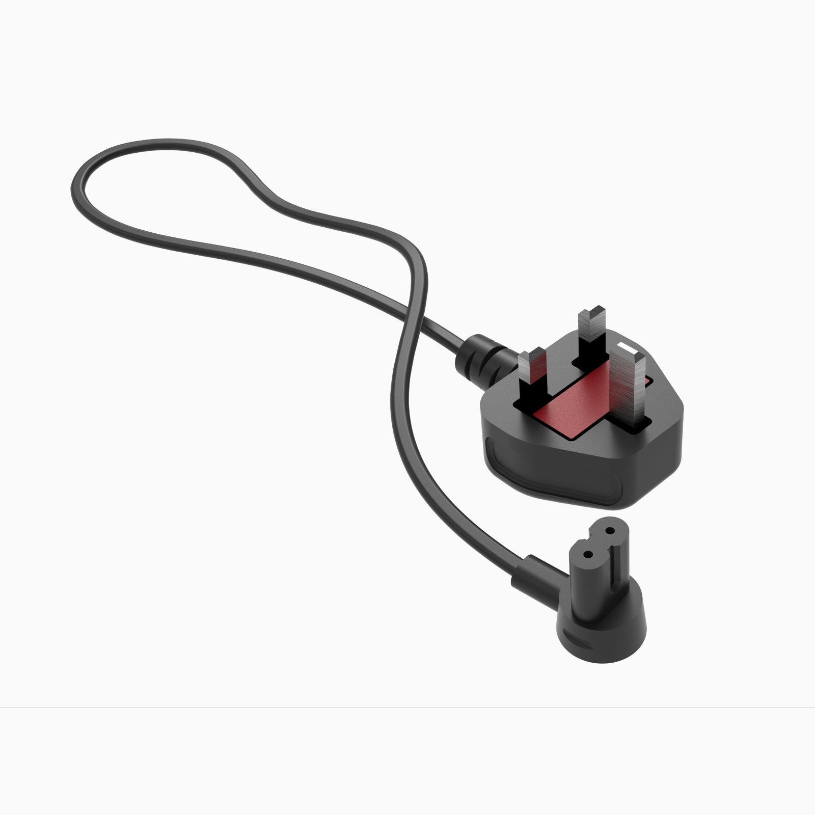 Short Power Cable - 0.35m - Black
