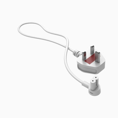 Short Power Cable - 0.35m - White