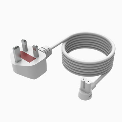 Long Power Cable - 5m - White