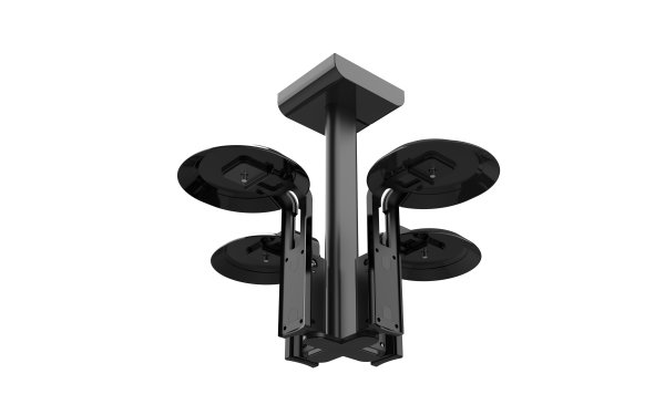 Ceiling Mount Quad for Era 100 - Black