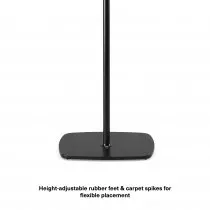 Floor Stands for Sonos One, One SL and Play:1 - Black | Flexson